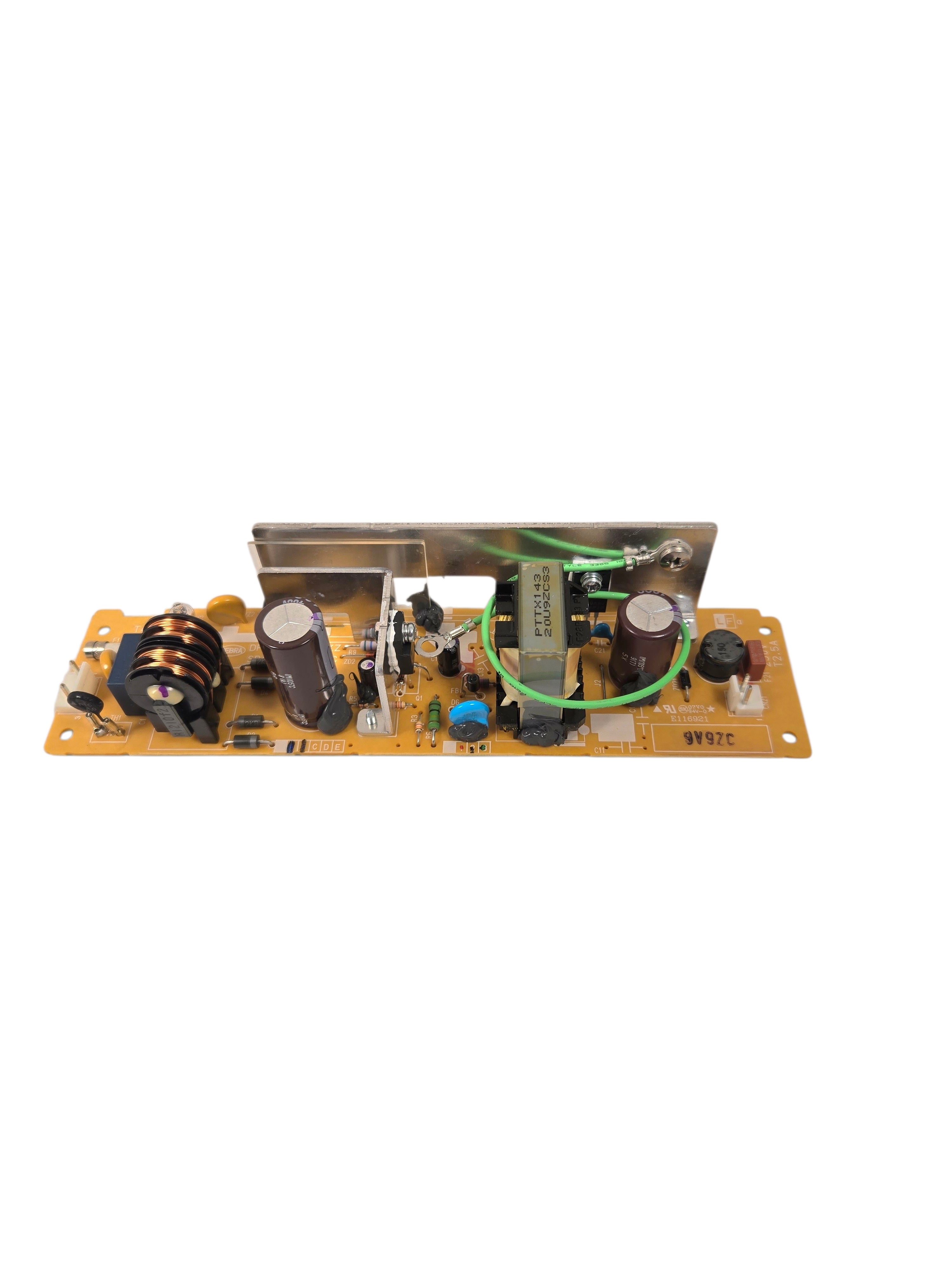 Sharp R1900M microwave oven Power unit PCB (LV transformer board)- DPWB-A565DRKZ