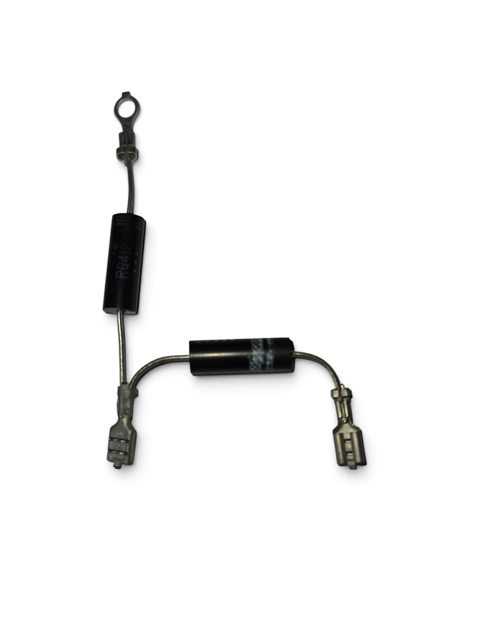 High voltage rectifier & protector diode assembly - 4.8mm connectors