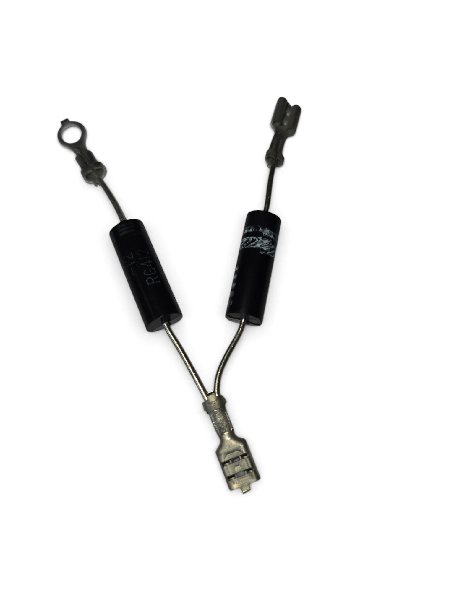 High voltage rectifier & protector diode assembly - 4.8mm connectors
