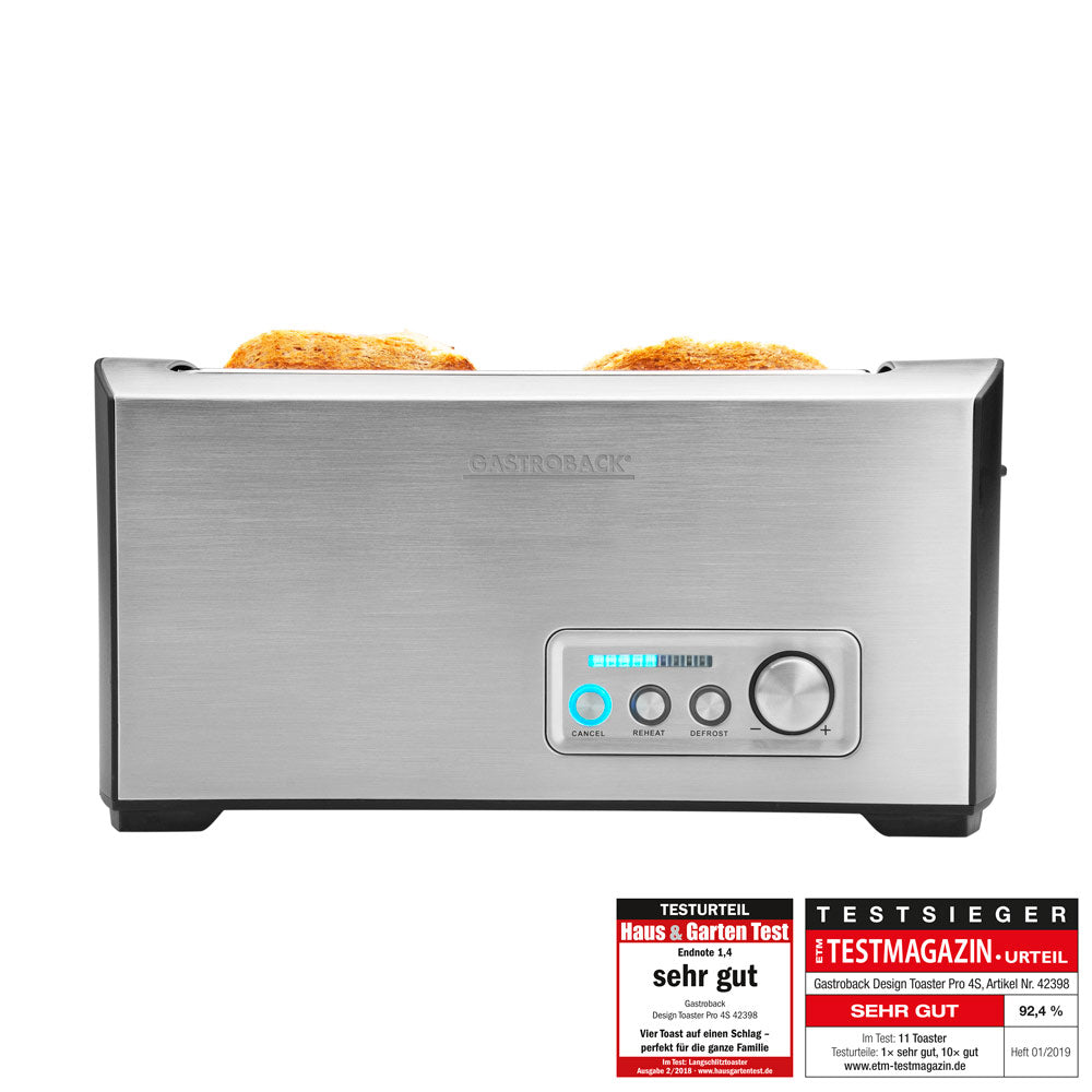 Design Toaster Pro 4 Slice by GASTROBACK - 62398