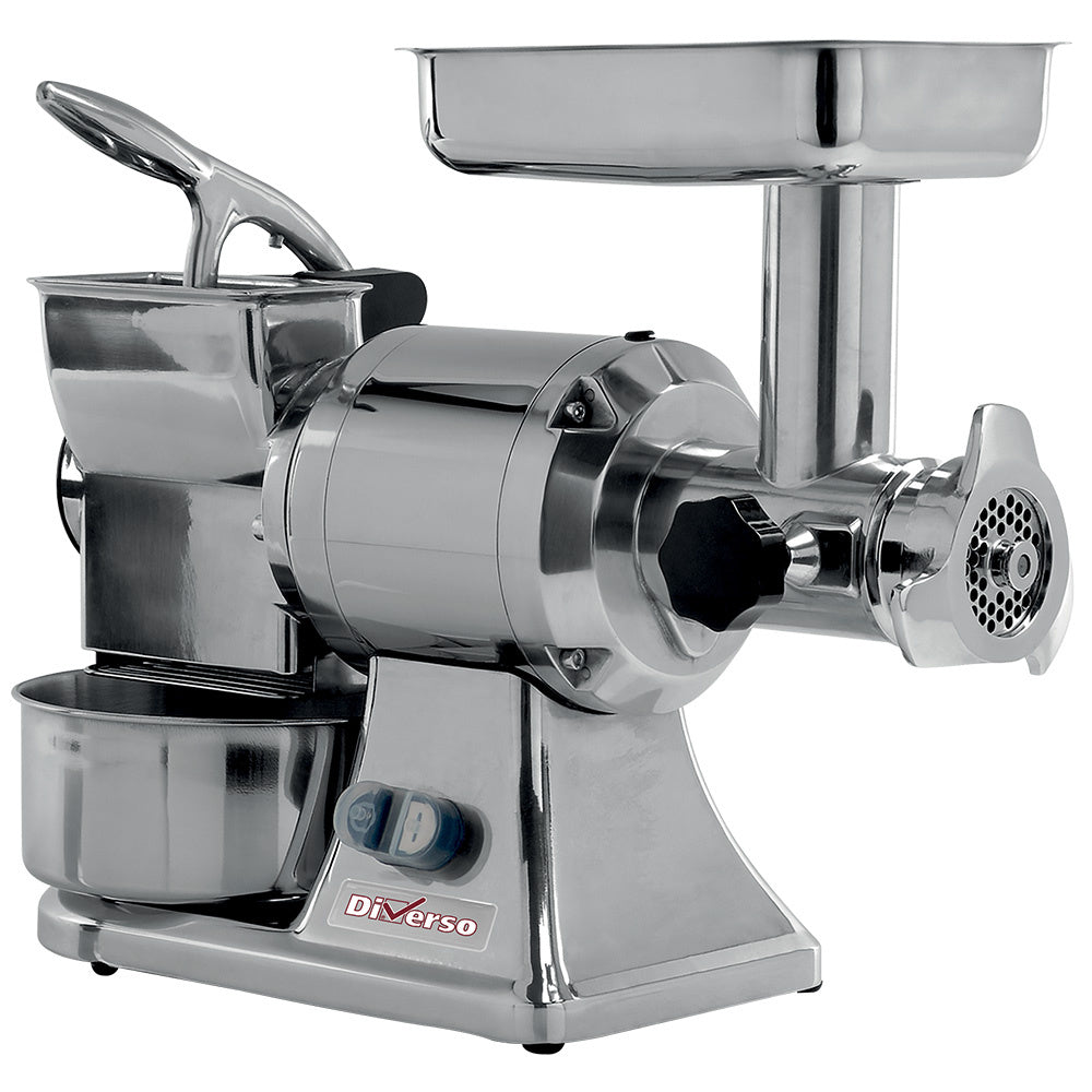 Diverso WR-TGRP-12 Combination meat grinder No 12 and parmesan grater