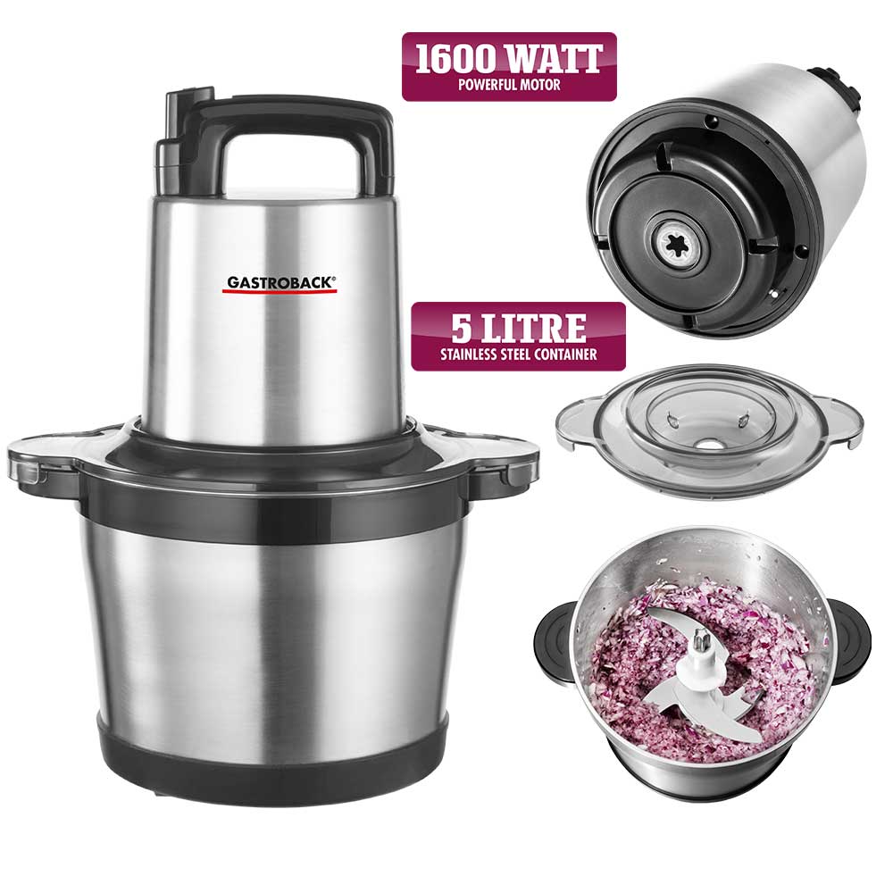 Design Multi Chopper Professional 5 Litre by GASTROBACK - 60966