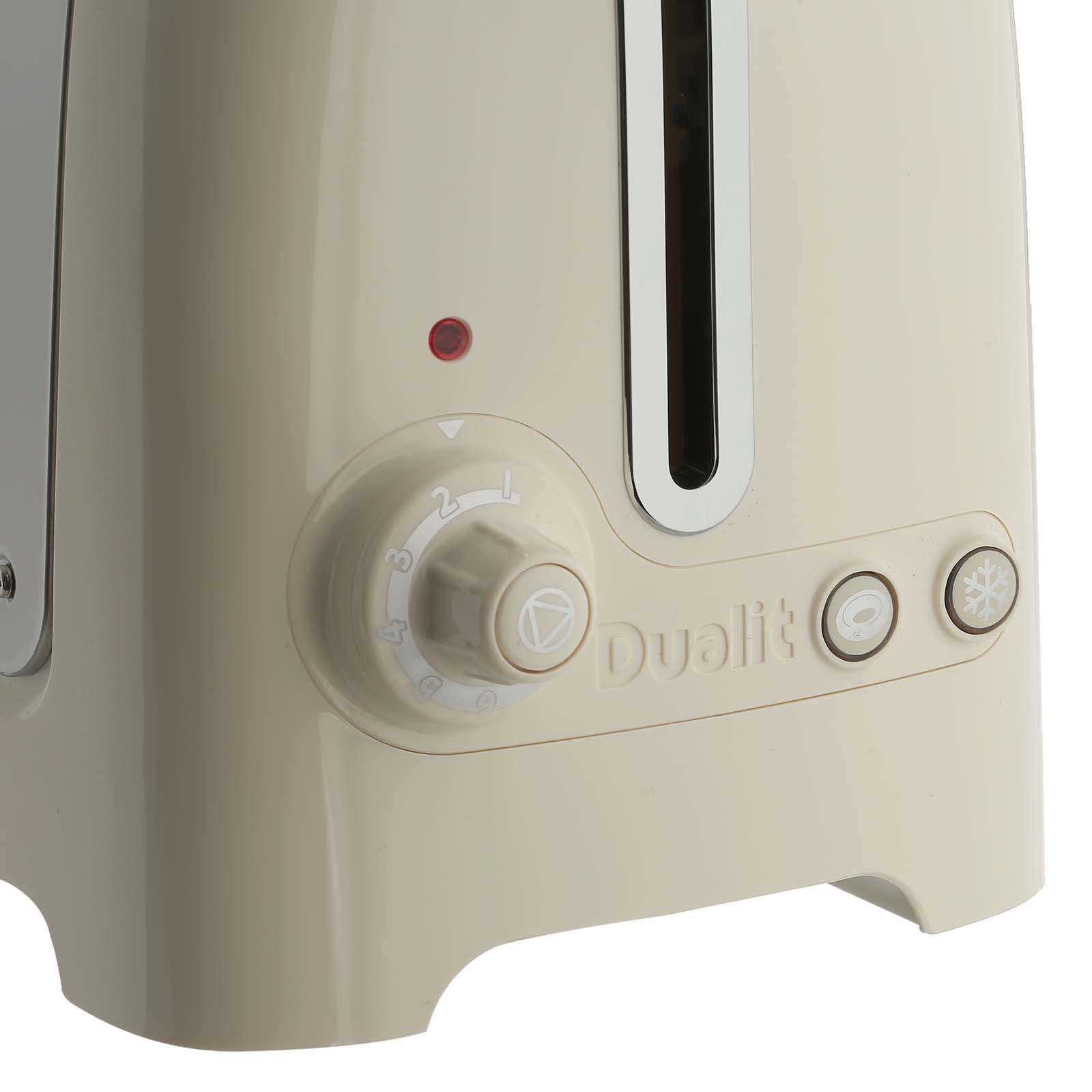 26213 / 26263 Dualit 2 Slot Lite Toaster Gloss Cream