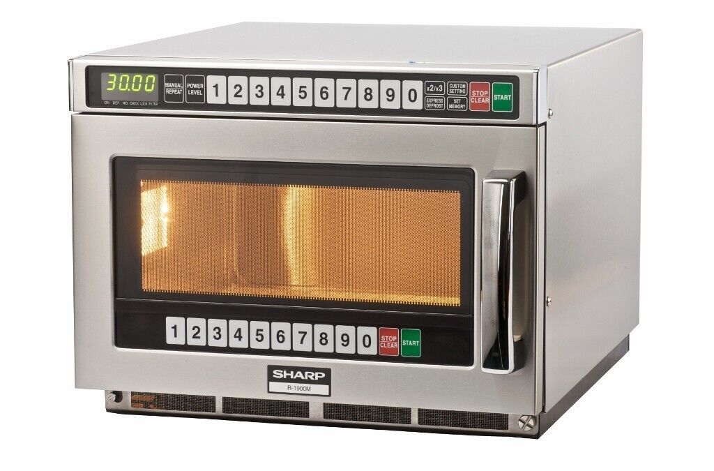 Sharp R1900M microwave oven commercial microwave plastic lamp cover film - MSC.KIT029