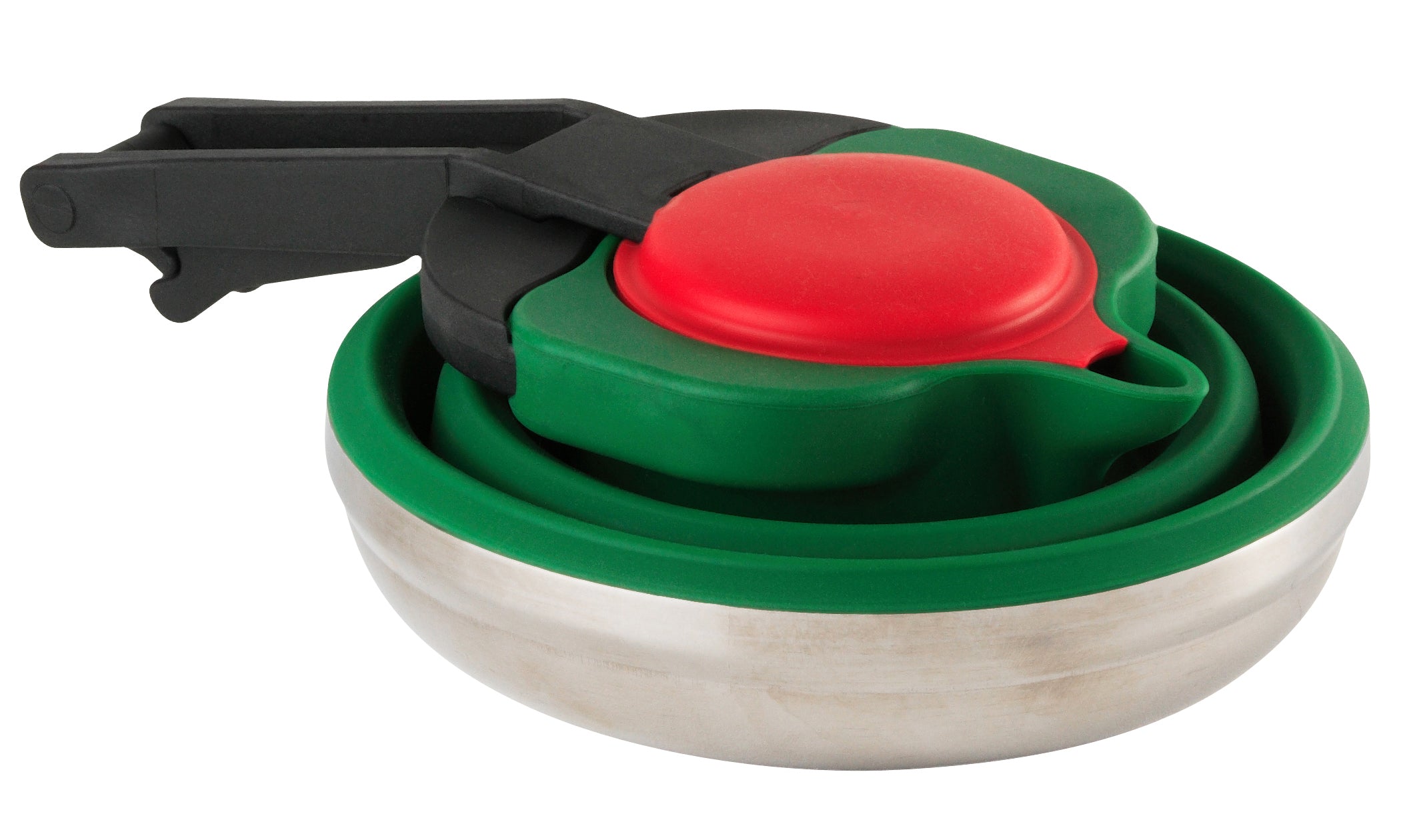 Collapsible Silicone Kettle -Kettle green