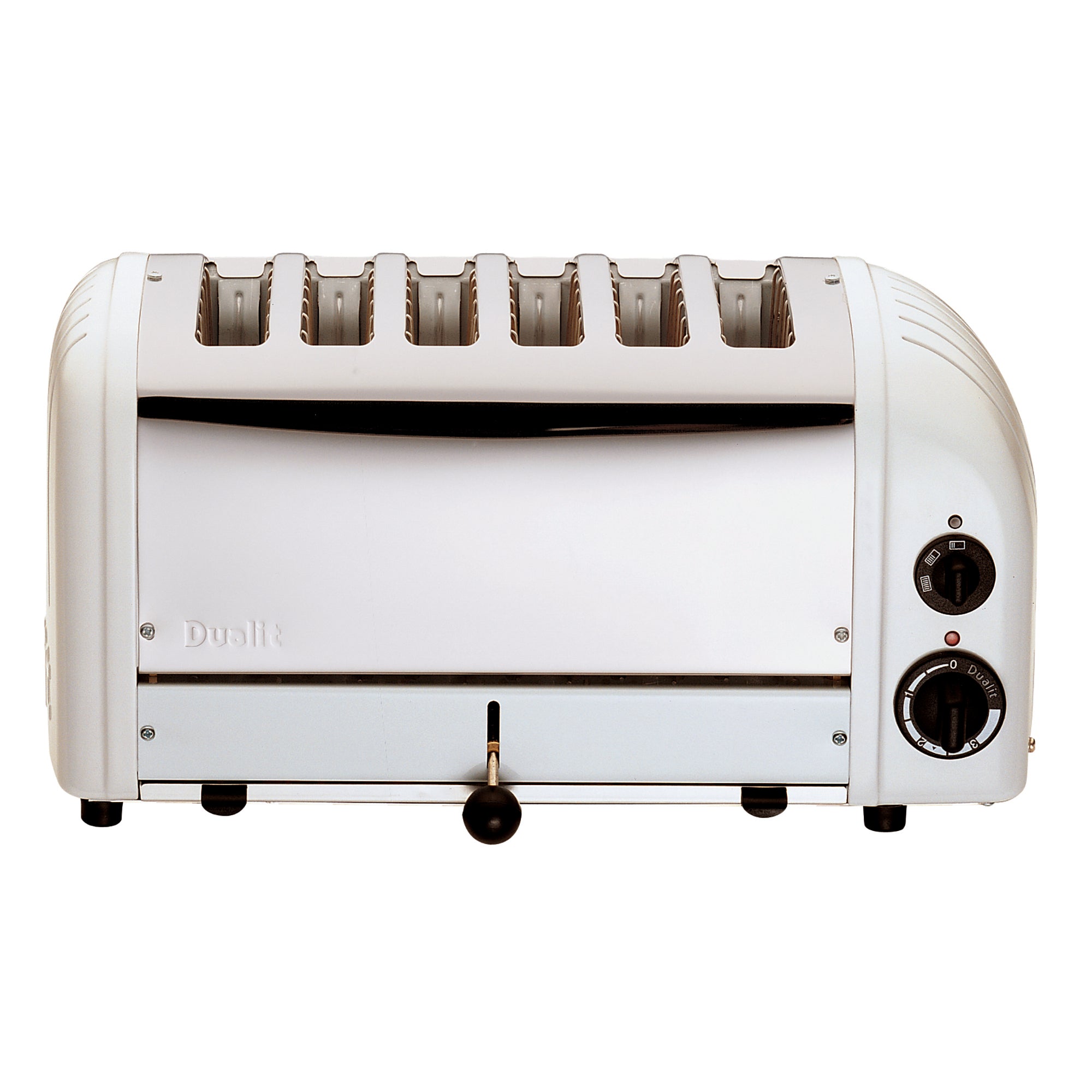 Dualit DB6S 6 Slice Toaster (60146) - White Capped Toaster