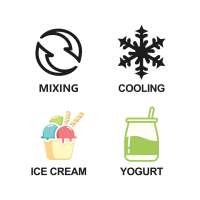 Gastroback Mini Gelateria: 2-in-1 Compressor Ice Cream Maker 1L 62901