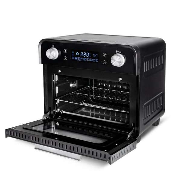 Gastroback Design Oven Air Fry & Pizza 62815 5 in 1: Pizza oven, Hot air fryer, mini oven, rotating grill spit and dehydrator