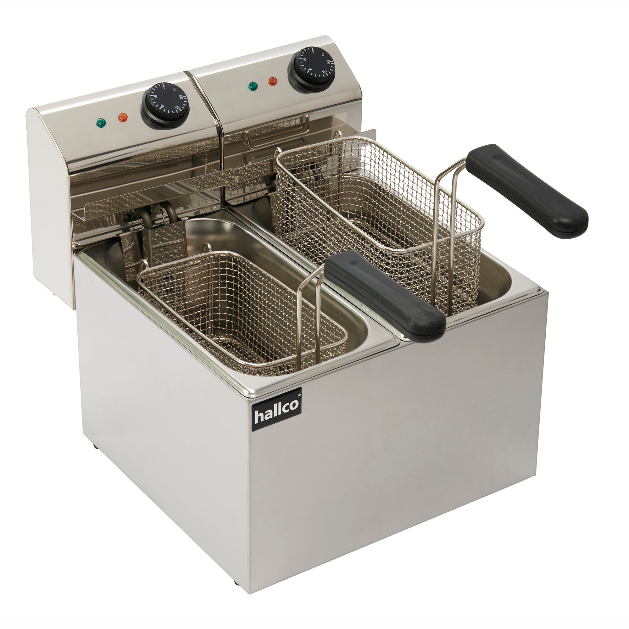 Hallco Counter top plug in (2 x 3 Litre) Fryer MDF55