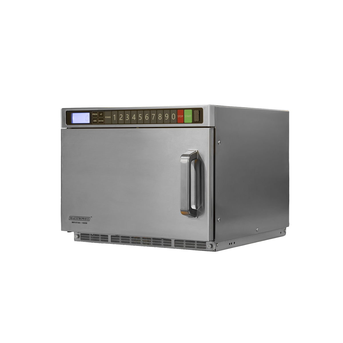 Maestrowave MW18TiSS Microwave Oven 1800W, Inverter Technology, 18L, Solid Stainless Steel Door
