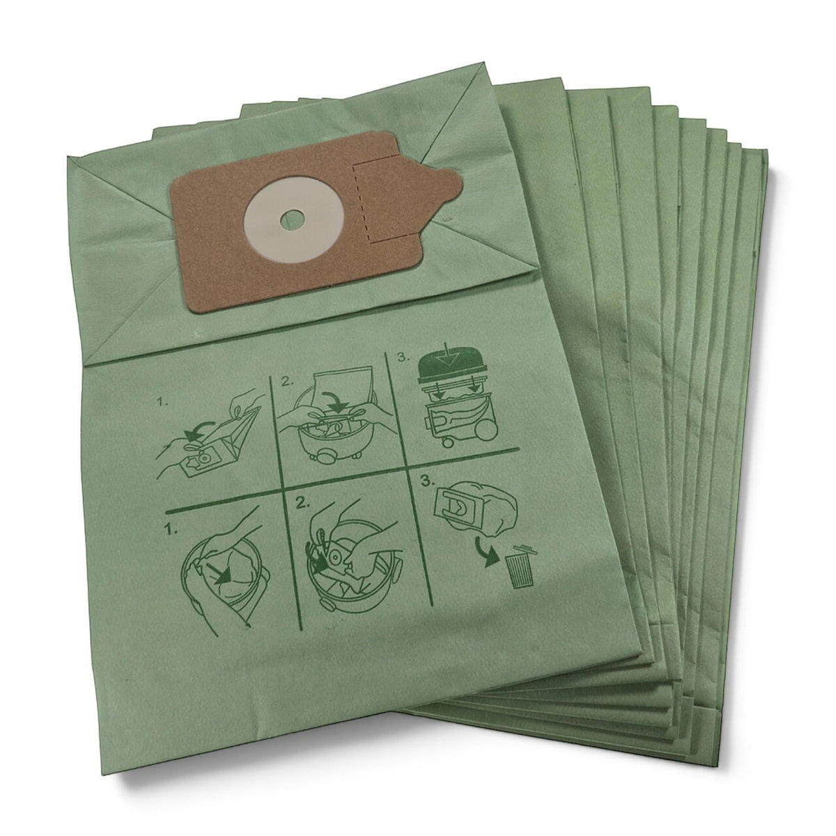 Numatic Paper Dust Bag (Pack Of 10) - Pattern Part - NUMBAG1000