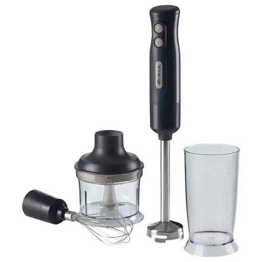 Ariete  700W 3-in-1 Hand Blender, Whisk & Chopper Dark Grey -  00C060110ARSA