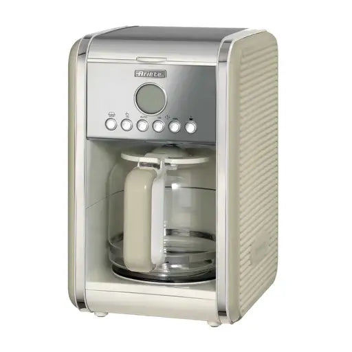 Ariete  12 Cup Drip Filter Coffee Maker Cream - 00M134203ARAS
