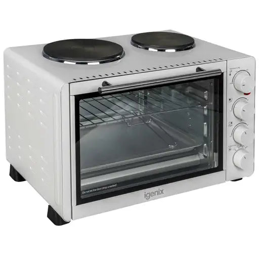 Igenix  30L Electric Mini Oven with Double Hotplates IG7130