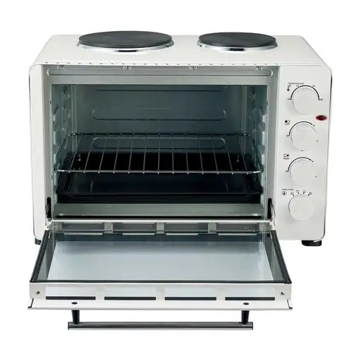 Igenix 45L Electric Mini Oven with Double Hotplates IG7145
