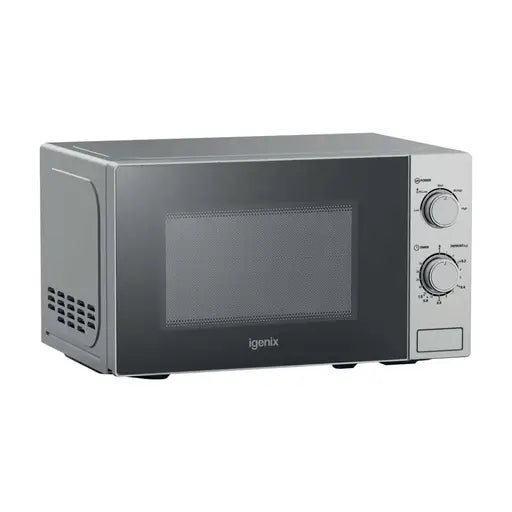 Igenix  20L 800W Manual Solo Microwave Stainless Steel IGM0820SS