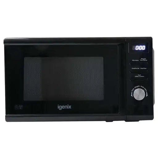Igenix  20L 800W Digital Microwave Black IGMD0820B