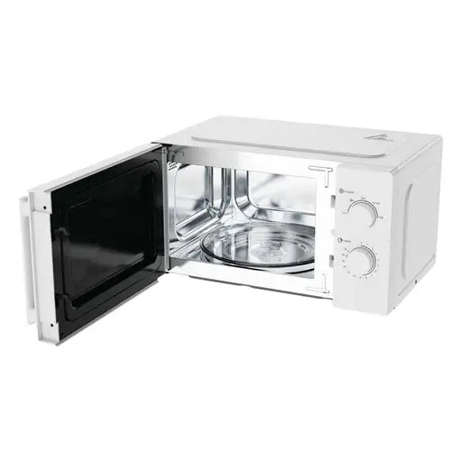 Igenix  20L 800W Manual Microwave White with Stainless Steel Cavity IGMS0820MSSW