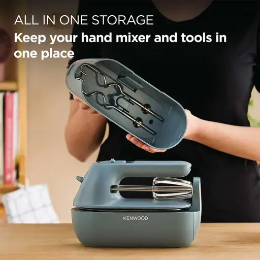 Kenwood  350W QuickMix Go Hand Mixer Storm Blue KW0004