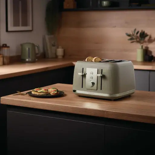 Kenwood  4 Slice Dusk Toaster Green - TFP30.000GN
