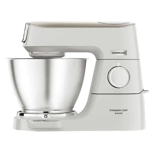 Kenwood  1200W 5L Titanium Chef Baker Stand Mixer White  KVC65.001WH