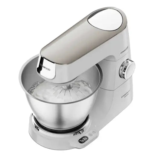Kenwood  1200W 5L Titanium Chef Baker Stand Mixer White  KVC65.001WH