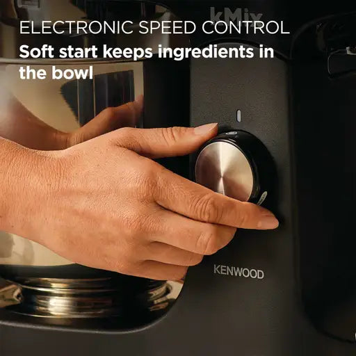 Kenwood  1000W 5L kMix Stand Mixer Black KMX751ABK