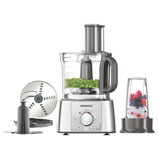 Kenwood  1000W MultiPro Express. 2-in-1 Food Processor with Smoothie2Go -  FDP65.180SI