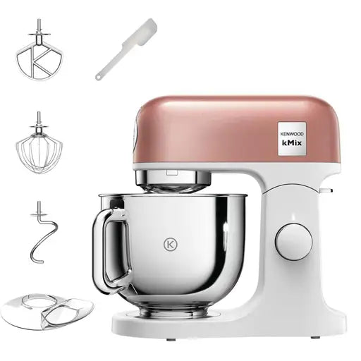 Kenwood  5L kMix Stand Mixer Pink Apricot with Stainless Steel Bowl - KMX760API