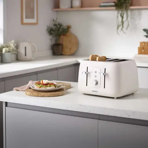Kenwood  4 Slice Dawn Toaster Oatmeal Cream - TFP09.000CR