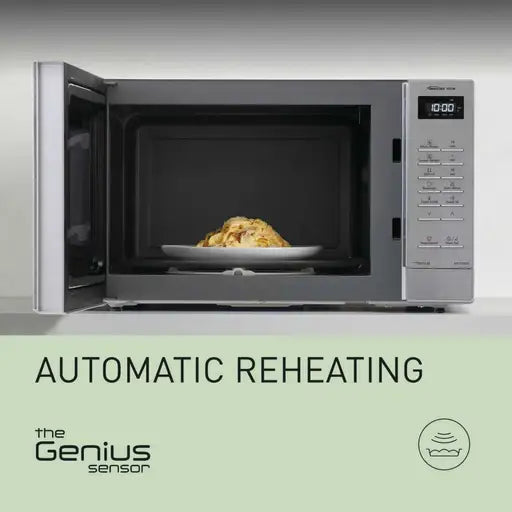 Panasonic  32L 1000W Solo Inverter Microwave Silver - NN-ST68QSBPQ