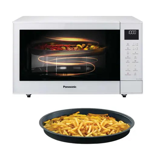 Panasonic  27L 1000W 4-in-1 Combi Inverter Microwave Oven White -NN-CT55RWBPQ