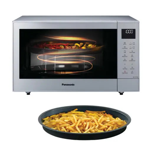 Panasonic  27L 1000W 4-in-1 Combi Inverter Microwave Oven Silver - NN-CT57RMBPQ