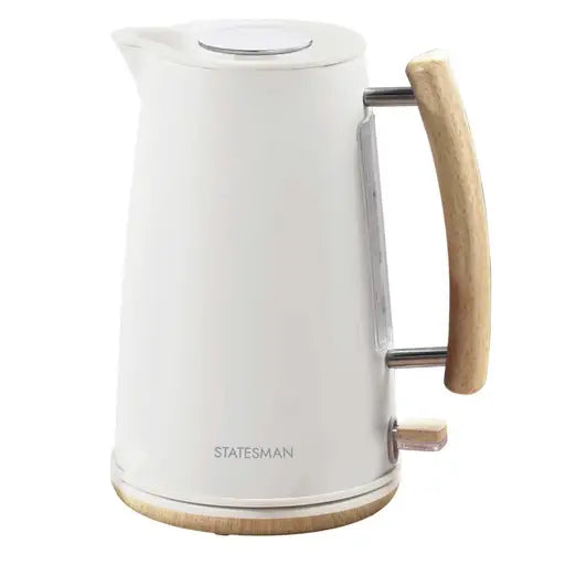 Statesman  1.7L Scandi Kettle Cream - SKK00153CR / SKK00153WH
