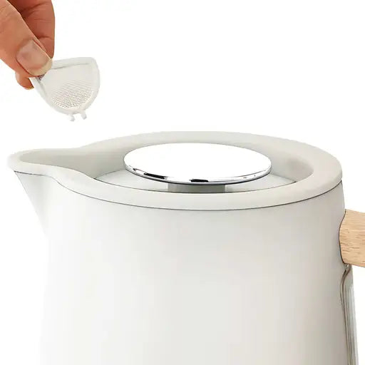Statesman  1.7L Scandi Kettle Cream - SKK00153CR / SKK00153WH