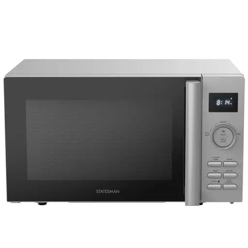 Statesman  20L 800W Digital Solo Microwave Silver - SKMS0820DSS