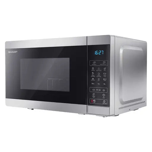 Sharp YC-MG02U-S 20L 800w Digital Microwave With Grill Silver