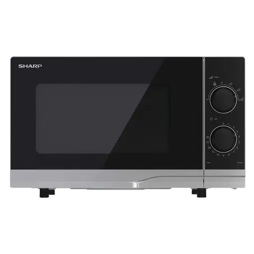 Sharp YC-PS201AU-S 20L 700w Solo Manual Microwave Silver