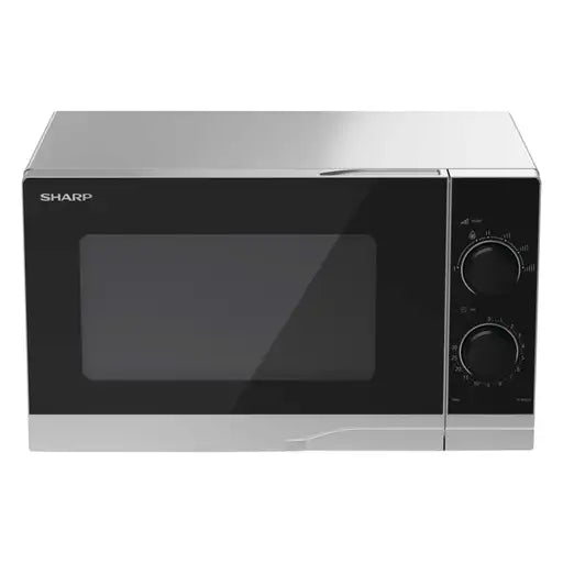 Sharp YC-PS201AU-S 20L 700w Solo Manual Microwave Silver