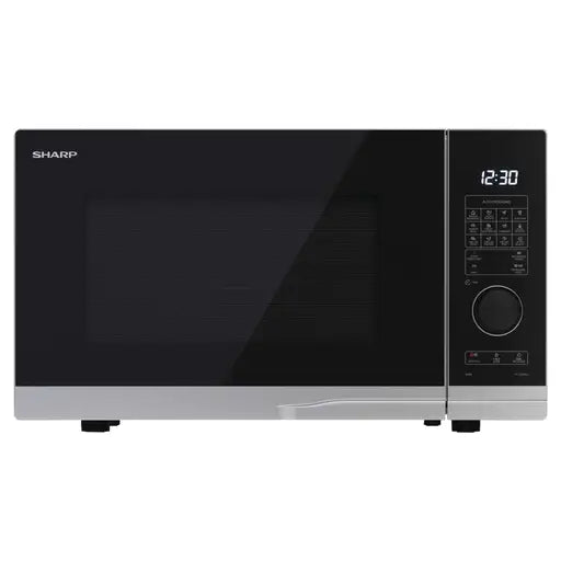 Sharp 25L 900w Grill Microwave Silver YC-PG254AU-S