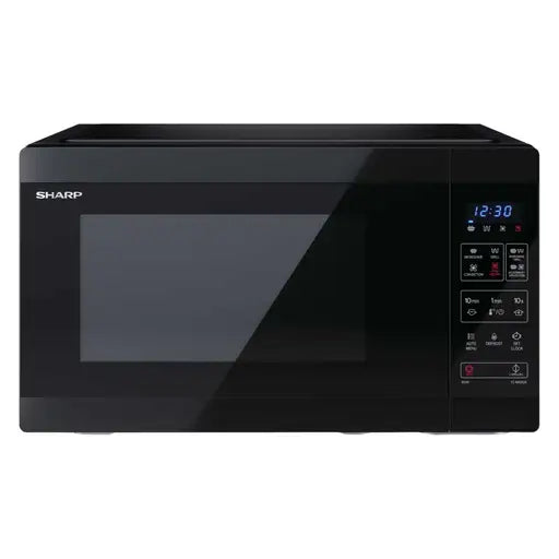Sharp 26L 900w Combination Microwave Oven with Grill & Air Fry Black YC-MA262AU-B