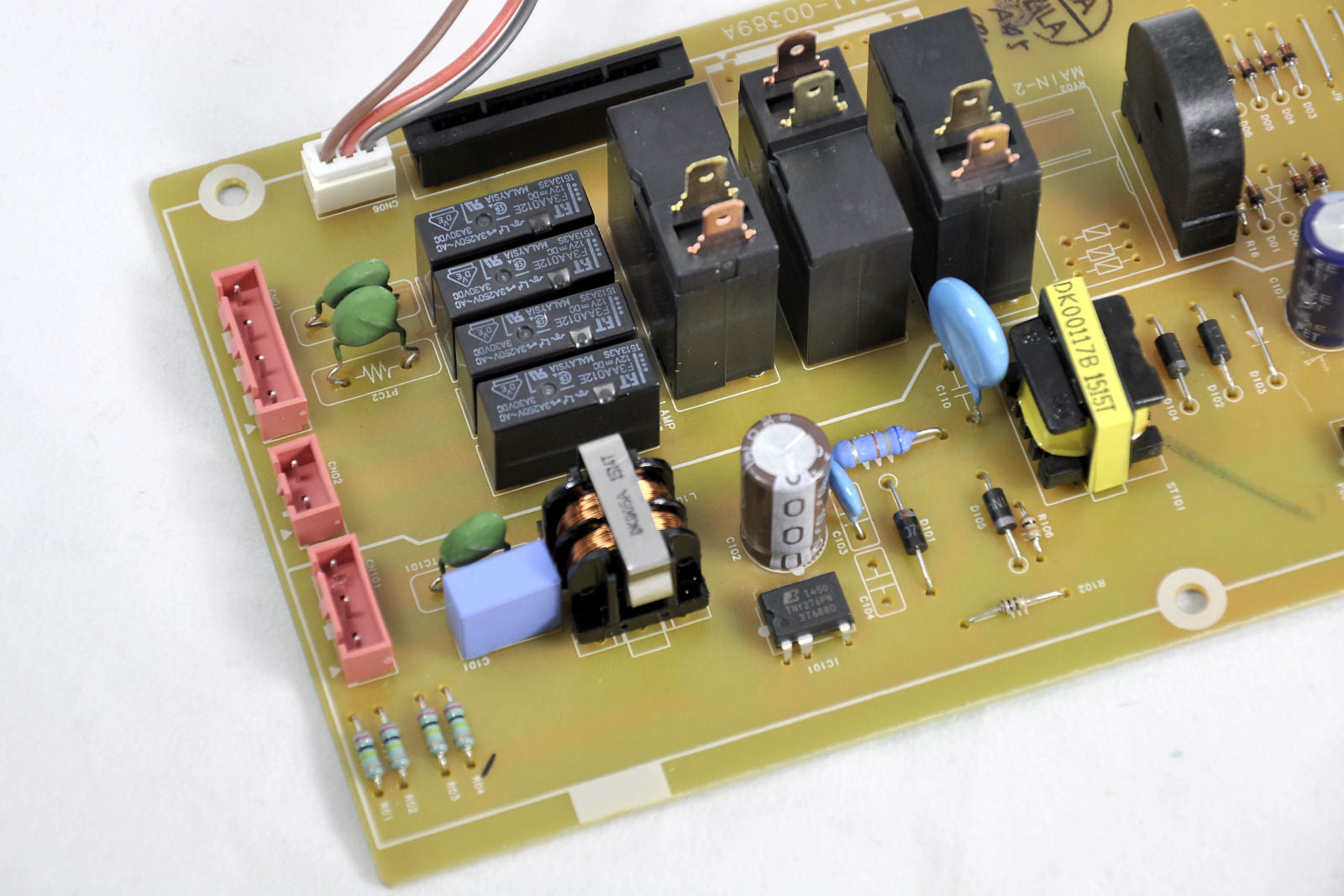 Control PCB detail for Samsung touch control ovens RCS-SMS2CM-01