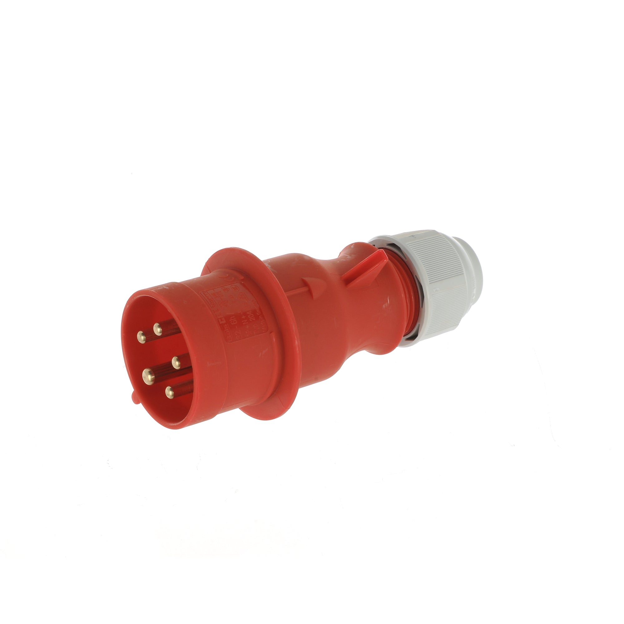 32AMP Red 5 Pin Commando Plug