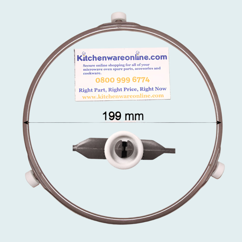 Plastic roller ring (199mm) for Samsung microwave ovens