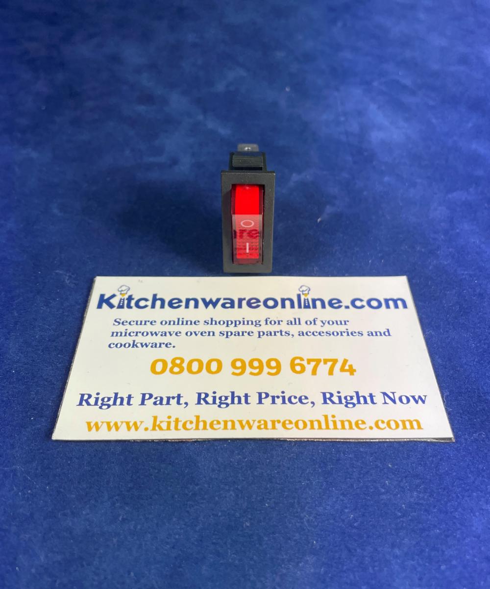 Red ON/OFF Switch Single Pole