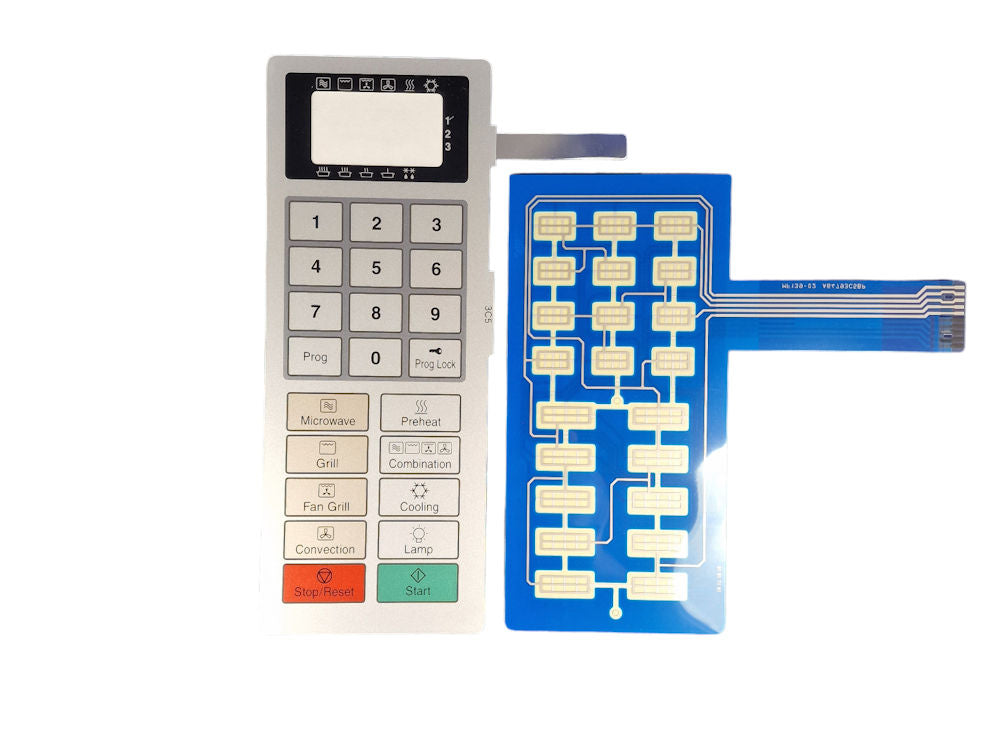 Panasonic NE-C1275 & NE-C1475 touch panel (membrane switch) kit KIT026