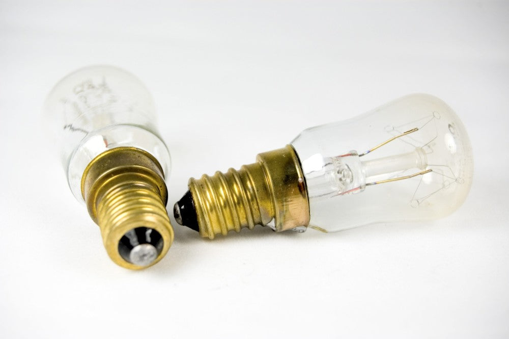 Bulb screw in E14, 240 Volts 25 Watts, 300 degrees (Pack of 2)-ASW.244105