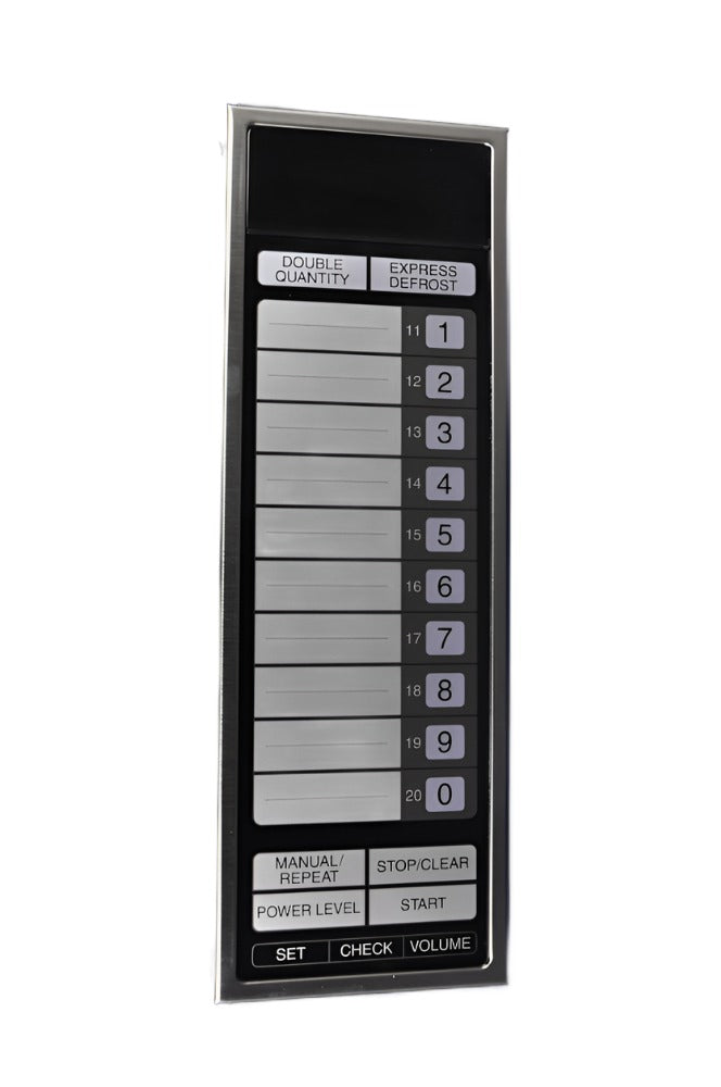 Sharp R-22AT, Sharp R-24AT Touchpanel (keypad) and control panel